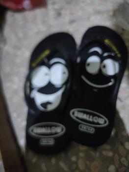 Product Review of Swallow Sandal Jepit Emoji - Sendal Karet Dewasa Wanita Pria Anti Selip from Tokopedia customer review 0