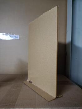 Product Review of Tempat Brosur A5 Potrait 2 Sisi Akrilik 2mm - Tent Holder / Tent Card Stand Display - Desk from Tokopedia customer review 0