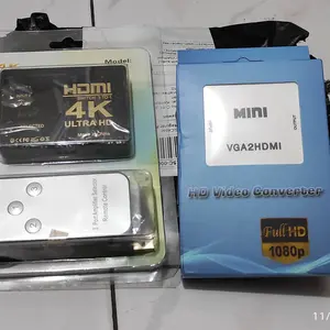 HDMI SWITCH 3 PORT SUPPORT 4K ULTRA HD WITH REMOTE / HDMI SWITCHER