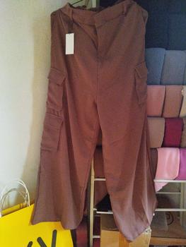 Product Review of Celana Cargo Wanita Highwaist Bonnie Cargo Pants Celana Kargo Wanita from Tokopedia customer review 0