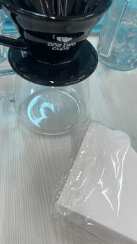Product Review of Paket Alat Kopi V60 Dripper Keramik + Paper Filter 40pcs from Tokopedia customer review 0