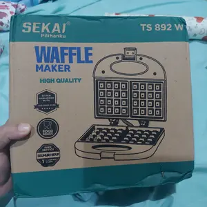 Alat Pemanggang Roti Toaster Sandwich Waffle Maker SEKAI TS 892