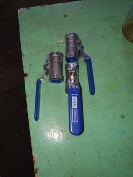 Product Review of 1/2'' KRAN BALL VALVE SANKYO STAINLESS SUS316 1/2 INCH from Tokopedia customer review 0