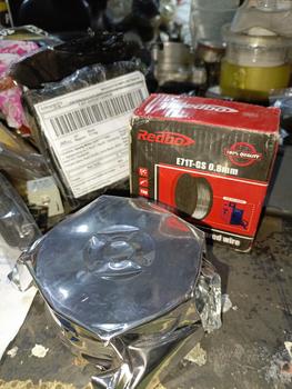 Product Review of Kawat Las Flux Core 0.8MM MIG Redbo 1kg from Tokopedia customer review 1