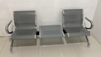 Product Review of Kursi Tunggu Bandara Import - 2 Seater + 1 Table | NK-2+1D from Tokopedia customer review 0