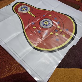 Product Review of Face Target / Print Target Panahan 50 x 50 cm / Archery from Tokopedia customer review 3