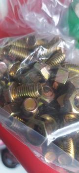 Product Review of Baut Mur Siku Lubang Besi KUNING M8x15 mm from Tokopedia customer review 0