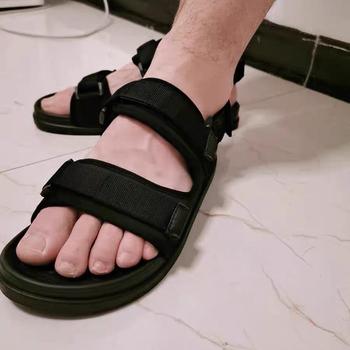 Product Review of Sandal Pria Selop Casual Traveling Unisex Santai Empuk Terbaru sendal solobong from Tokopedia customer review 2