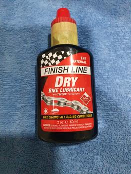 Product Review of Oli Pelumas Rantai Finish Line Teflon Plus Dry Lube from Tokopedia customer review 0