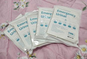 Product Review of Urine Bag - Kantong Kencing Gel / Kantong Pipis / Portable Car Toilet from Tokopedia customer review 0