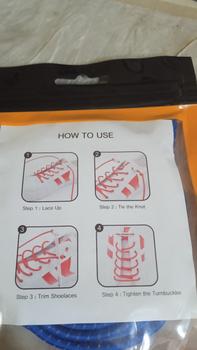 Product Review of TALI SEPATU PRAKTIS TALI SEPATU INOVATIF TANPA IKAT SHOE LACES AKSESORIS SEPATU from Tokopedia customer review 2
