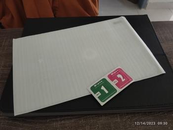 Product Review of ROTARY FLIP COVER UNIVERSAL TABLET 12 - 13 INCH CASING LEATHER CASE from Tokopedia customer review 0