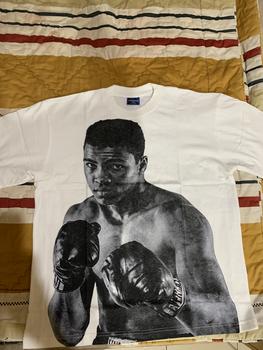 Product Review of KAOS BAJU M ALI OVERSIZE | Vintage Bootleg Rap Tee | LAMAMMAPREGA from Tokopedia customer review 0