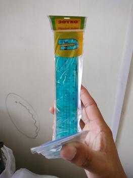 Product Review of Flexible Ruler Penggaris Lentur Joyko RL-301 30 cm from Tokopedia customer review 0