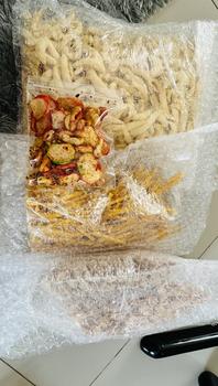 Product Review of ALMASNACK KUE BANTAL PANG PANG MANIS & PEDAS 250gr SNACK KILOAN MURAH from Tokopedia customer review 0