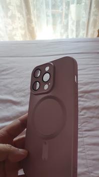 Product Review of Case IPHONE 14 14 Plus 14 Pro Max Magsafe Magnetic Liquid Silicone from Tokopedia customer review 1