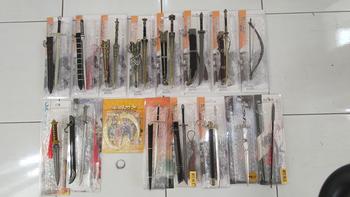 Product Review of Gantungan 22 cm pedang flying fox of snowy mountain hu yidao sword from Tokopedia customer review 1