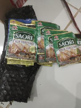 Product Review of SAORI® Saus Teriyaki Oriental Sachet 22ml (4 pcs) from Tokopedia customer review 0
