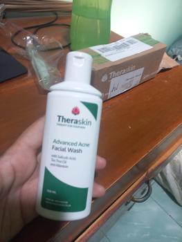 Product Review of Theraskin BPOM Advanced Acne Facial Wash - Sabun Wajah Cair untuk Kulit Berjerawat dan Bruntusan dengan Salicylic Acid dan Allantoin from Tokopedia customer review 0