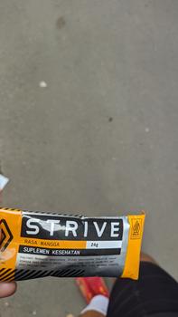 Product Review of STRIVE ENERGY GEL 24g MANGGA MARKISA NANAS untuk supplemen tenaga lari sepeda triathlon  - 1 BOX isi 5 sachet from Tokopedia customer review 0
