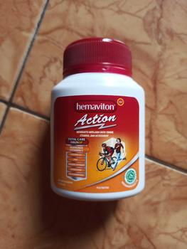 Product Review of hemaviton Action ImunUp Botol isi 30 Kapsul [Exp : 10.2025] from Tokopedia customer review 1