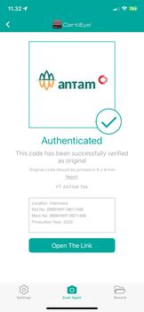 Product Review of Logam Mulia Antam 1 Gr Sertifikat Press from Tokopedia customer review 1