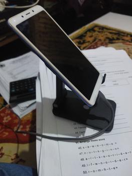 Product Review of [TERMURAH] Folding Dekstop Phone Stand HD-23 / Phone Holder Stand HP from Tokopedia customer review 1