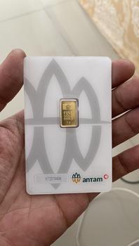 Product Review of Logam Mulia Antam 1 Gr Sertifikat Press from Tokopedia customer review 2