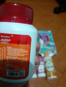 Product Review of hemaviton Action ImunUp Botol isi 30 Kapsul [Exp : 10.2025] from Tokopedia customer review 0