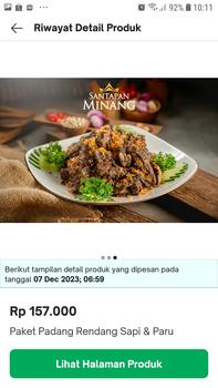Product Review of Santapan Minang Paru Goreng Kering Asli Padang 200 gram from Tokopedia customer review 1