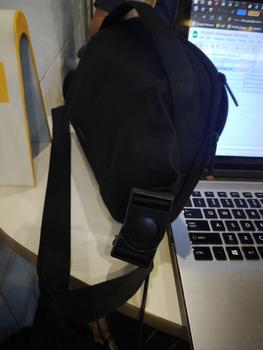 Product Review of DNAC Cross Body Sling Bag / Small Chest Bag 5L - BLACK from Tokopedia customer review 0