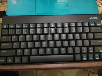 Product Review of Acome AKM2000 Keyboard Wireless Set Mouse Portable 1600 DPI Garansi Resmi 1 Tahun from Tokopedia customer review 1
