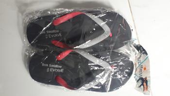 Product Review of Pria Sandal Jepit Jumbo Sun Swallow Evolve 10.5 dan 11.5 Sendal Karet Hitam Cowok from Tokopedia customer review 1
