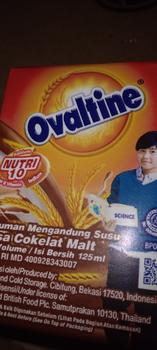 Product Review of Susu Ovaltine UHT Choco Malt 125 ml (1dus isi 40pcs) from Tokopedia customer review 0
