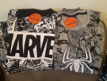 Product Review of KAOS PRIA KAOS DISTRO PAKAIAN PRIA T SHIRT COWOK MARVEL COMIC PUTIH from Tokopedia customer review 0