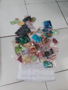 Product Review of diamond permata cangkang bunga kristal jahit uk 10mm grade A per lusin Asli payet baju Kerajinan from Tokopedia customer review 1