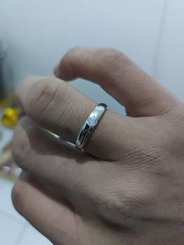 Product Review of Cincin Perak 925 Unisex SSR100 from Tokopedia customer review 0