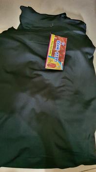 Product Review of Baju Manset Kaos Polos Hitam Putih from Tokopedia customer review 0