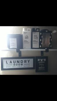 Product Review of TEMPAT LAUNDRY AESTHETIC/WHITE SERIES/TEMPAT DETERJEN/BOTOL REFIL from Tokopedia customer review 0