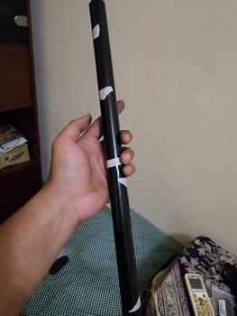 Product Review of Sticker Maxdecal Hitam Transparan Delete Chrome 7300 G074 G073 G079 from Tokopedia customer review 1