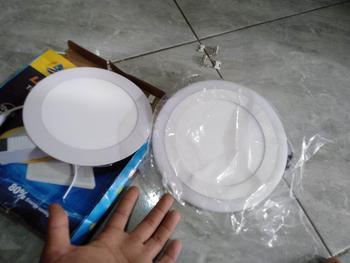 Product Review of Lampu Downlight Panel LED Inbow Bulat Kotak 2 Warna 12 + 4 Watt from Tokopedia customer review 0