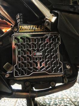 Product Review of ARM COVER RADIATOR FULL CNC TWO TONE Motor Motorcycle from Tokopedia customer review 2