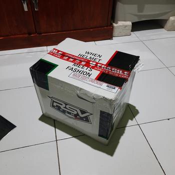 Product Review of HELM Half Face RSV SV300 BLACK DOFF Motorcycle from Tokopedia customer review 3