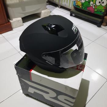 Product Review of HELM Half Face RSV SV300 BLACK DOFF Motorcycle from Tokopedia customer review 1