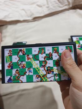 Product Review of Mainan Catur Magnetic Mini Board Game Portable - Ludo Magnetic Mini from Tokopedia customer review 1