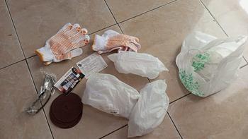 Product Review of Safety Gloves Sarung Tangan Kain Bintik Proyek Tukang Karet Kerja from Tokopedia customer review 0