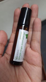 Product Review of Peppermint Essential Oil Diffuser Aromatherapy Aromaterapi from Tokopedia customer review 1