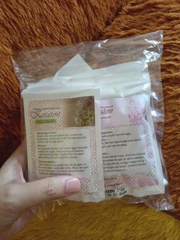 Product Review of lulur wajah from Tokopedia customer review 0
