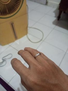 Product Review of Cincin Perak 925 Unisex SSR100 from Tokopedia customer review 0