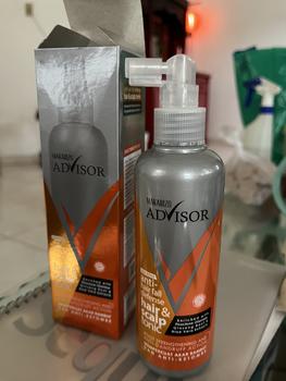 Product Review of Makarizo Advisor Hair & Scalp Tonic 240mL - 2 in 1 Untuk Rambut Rontok dan Ketombe / Memperkuat Akar Rambut from Tokopedia customer review 2